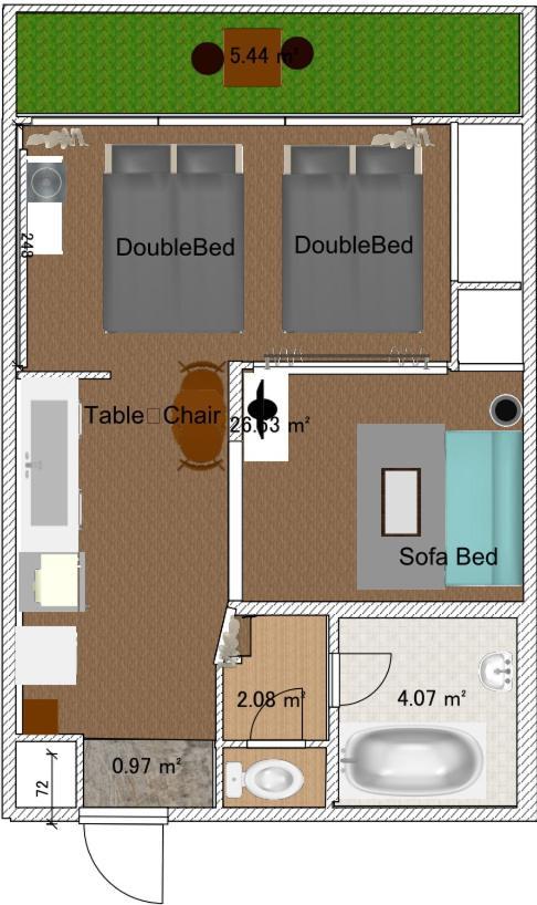 Apartmán 板橋 Rcアネックス Rc205 Prefektura Tokio Exteriér fotografie